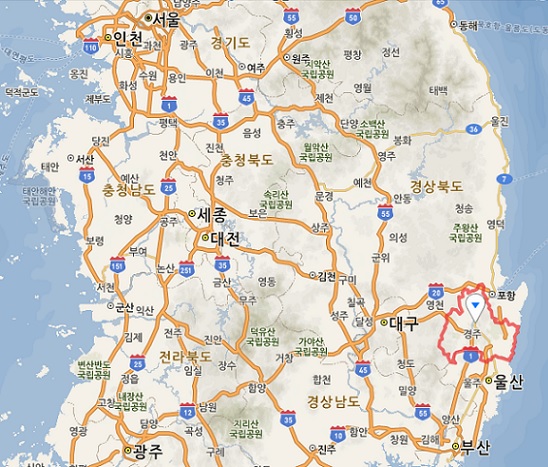 kyungju_map1